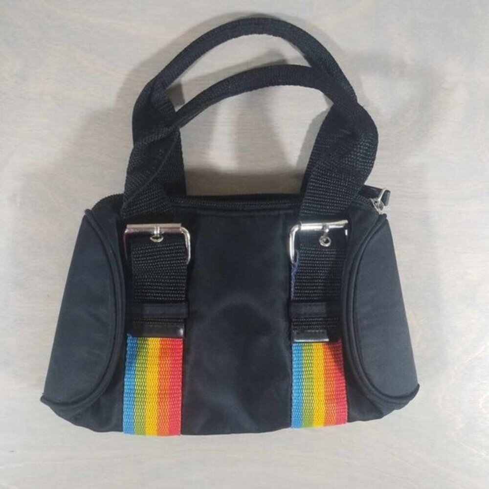 Y2K vintage garage purse rainbow